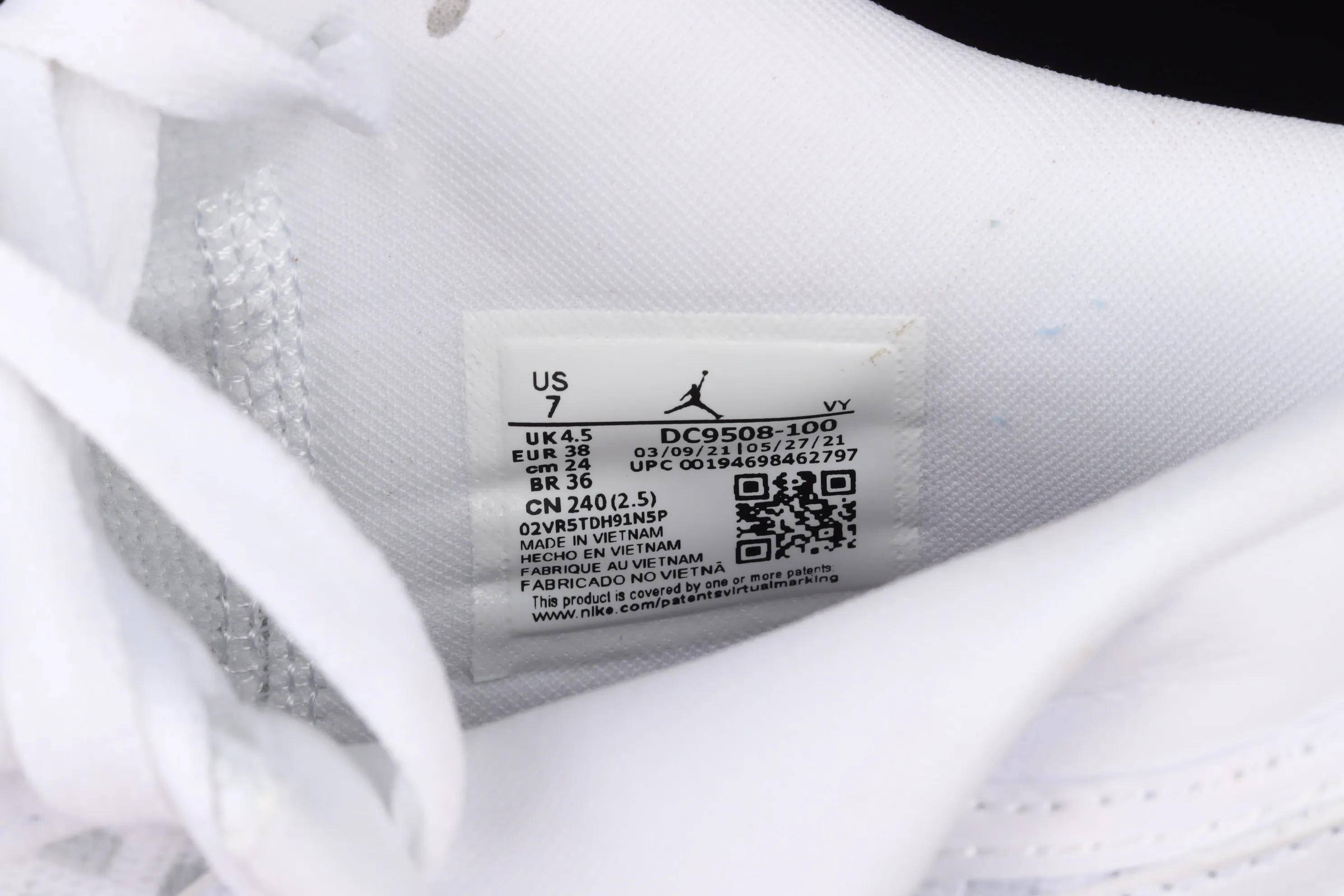 All categories Air Jordan Jordan series basketball shoes Air Jordan 1 Low Air Jordan 1 Low AJ1 Joe 1 low-top cultural and leisure sports sneakers DC9508-100